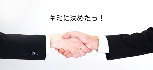 キミに決めたっ!